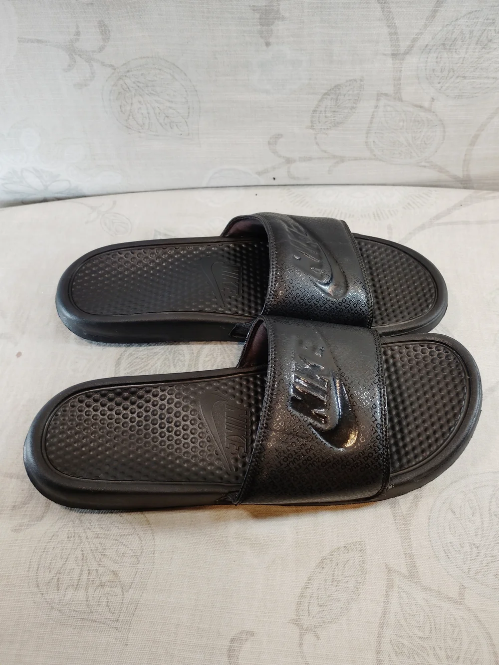 Nike Black Slide Sandals